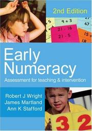 Cover of: Early Numeracy by Robert J. Wright, James Martland, Ann K Stafford