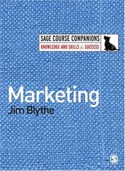 Cover of: Marketing (SAGE Course Companions)