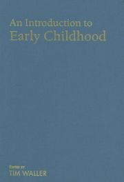 Cover of: An Introduction to Early Childhood: A Multi-Disciplinary Approach