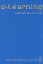 Cover of: E-Learning: Concepts and Practice