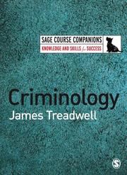 Cover of: Criminology (SAGE Course Companions) by James Treadwell, James Treadwell