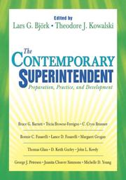 Cover of: The Contemporary Superintendent by 