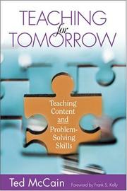 Cover of: Teaching for Tomorrow by Ted McCain