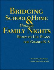 Cover of: Bridging School and Home Through Family Nights | Diane W. Kyle