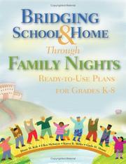 Cover of: Bridging School and Home Through Family Nights by Diane W. Kyle, Ellen McIntyre, Karen Buckingham Miller, Gayle H. Moore