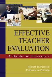 Cover of: Effective Teacher Evaluation by Kenneth D. Peterson, Catherine A. Peterson