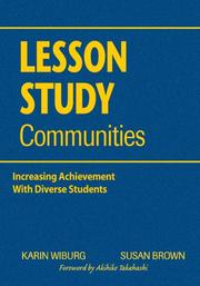 Cover of: Lesson Study Communities: Increasing Achievement With Diverse Students