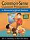 Cover of: Common-sense classroom management for elementary school teachers