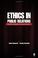 Cover of: Ethics in Public Relations