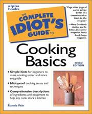 Cover of: Complete Idiot's Guide to Cooking Basics, Third Edition
