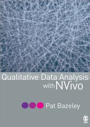 Cover of: Qualitative Data Analysis with NVivo
