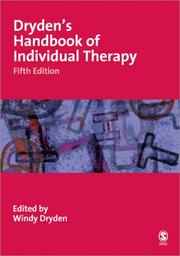 Cover of: Dryden's Handbook of Individual Therapy