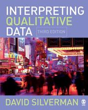 Cover of: Interpreting Qualitative Data: Methods for Analyzing Talk, Text and Interaction