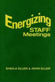 Cover of: Energizing Staff Meetings