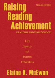 Cover of: Raising Reading Achievement in Middle and High Schools by Elaine K. McEwan