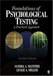 Foundations of psychological testing by Sandra A. McIntire, Leslie A. Miller