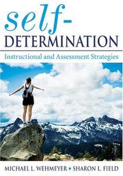 Cover of: Self-Determination: Instructional and Assessment Strategies