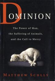 Cover of: Dominion by Matthew Scully