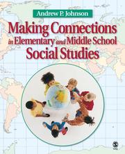 Cover of: Making connections in elementary and middle school social studies