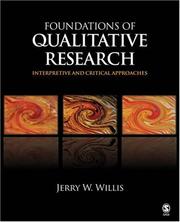 Cover of: Foundations of Qualitative Research: Interpretive and Critical Approaches