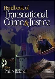 Cover of: Handbook of Transnational Crime and Justice