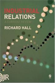 Cover of: Industrial Relations: A Current Review