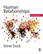 Cover of: Human Relationships by Steve Duck