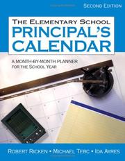 The elementary school principal's calendar by Robert Ricken