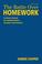 Cover of: The Battle Over Homework