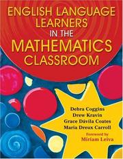 Cover of: English Language Learners in the Mathematics Classroom | Debra Coggins