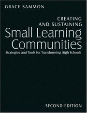 Cover of: Creating and Sustaining Small Learning Communities | Grace Sammon
