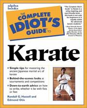 Cover of: The complete idiot's guide to karate