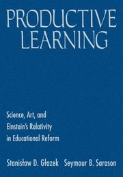 Cover of: Productive Learning | Stanislaw D. Glazek