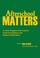 Cover of: Afterschool Matters