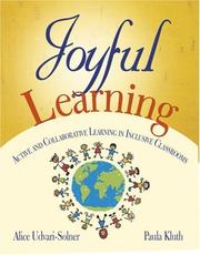 Cover of: Joyful Learning by Alice Udvari-Solner, Paula Kluth, Alice Udvari-Solner, Paula Kluth