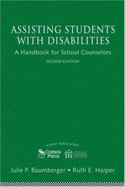 Cover of: Assisting Students With Disabilities by Julie P. Baumberger, Ruth E. Harper