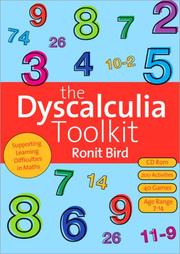 The Dyscalculia Toolkit by Ronit Bird