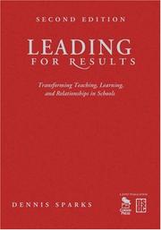 Leading for Results by Dennis Sparks