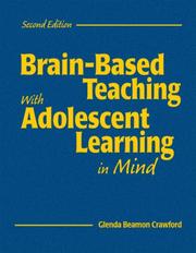 Cover of: Brain-Based Teaching With Adolescent Learning in Mind | Glenda Beamon Crawford