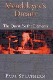 Cover of: Mendeleyev's dream: the quest for the elements