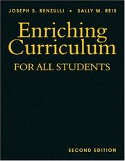 Cover of: Enriching Curriculum for All Students by Joseph S. Renzulli, Sally M. Reis