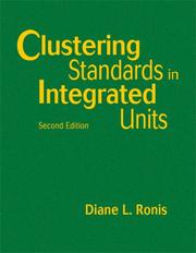 Cover of: Clustering Standards in Integrated Units by Diane L. Ronis