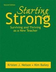 Cover of: Starting Strong by Kristen Nelson, Kristen J. Nelson, Kimberly Bailey, Kristen J. Nelson, Kimberly Bailey