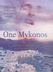 Cover of: One Mykonos: Being Ancient, Being Islands, Being Giants, Being Gay