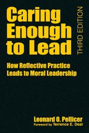 Cover of: Caring Enough to Lead by Leonard O. Pellicer