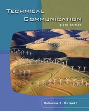 Cover of: Technical Communication