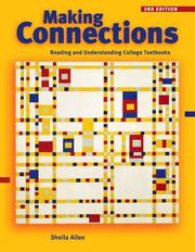 Cover of: Making Connections: Reading and Understanding College Textbooks