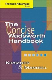 Cover of: Thomson Advantage Books: The Concise Wadsworth Handbook (Thomson Advantage Books)
