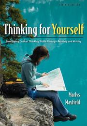 Cover of: Thinking for Yourself by Marlys Mayfield