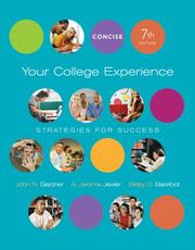 Cover of: Your College Experience | John N. Gardner